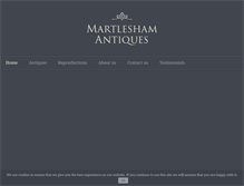 Tablet Screenshot of martleshamantiques.com